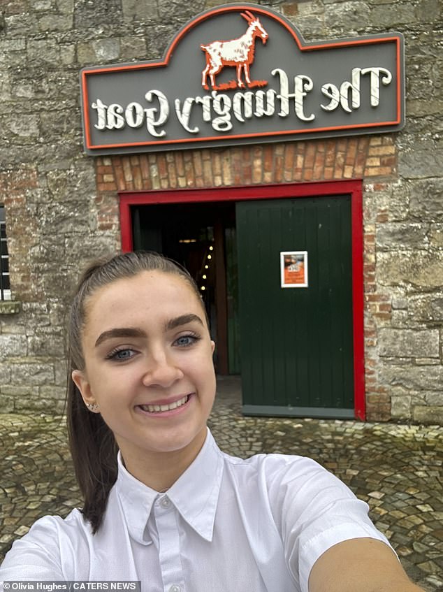 The young entrepreneur combines being the owner of her restaurant with her degree in business management
