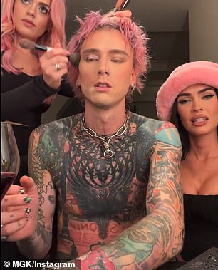 MGK also noted that the new ink required 