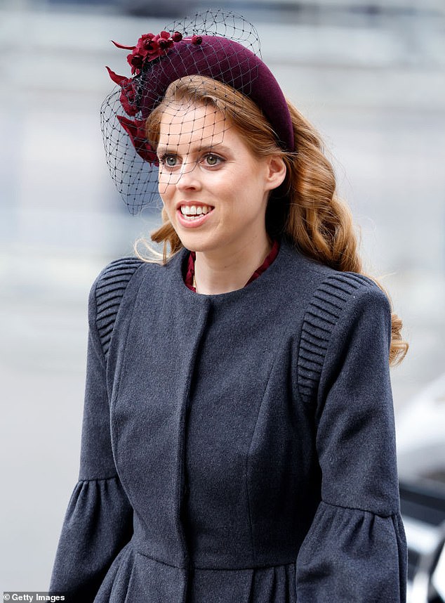 The eldest daughter of the Duke and Duchess of York starred at the charity tea party at St James's Palace, where she has resided for a long time (archive image)