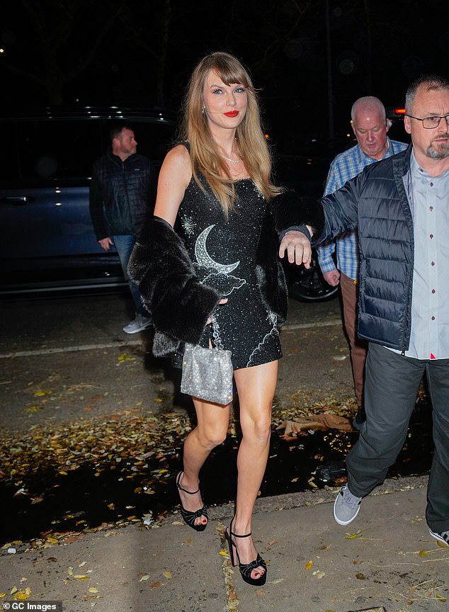 Taylor Swift wore the same Clio Peppiatt dress to her 34th birthday party