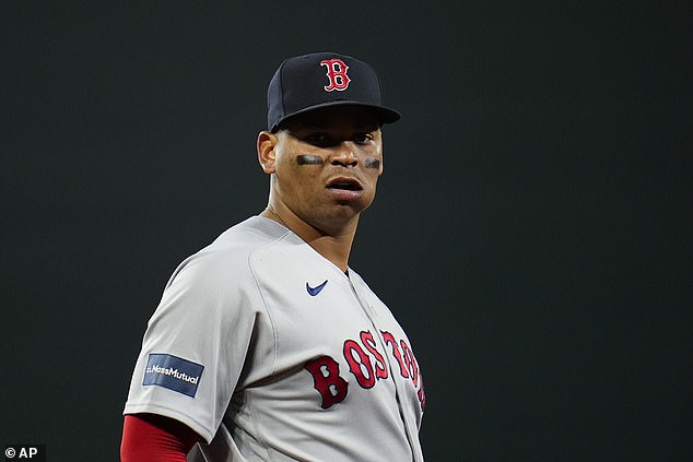 Devers is entering the first season of his ten-year, $313 million contract he signed in January.