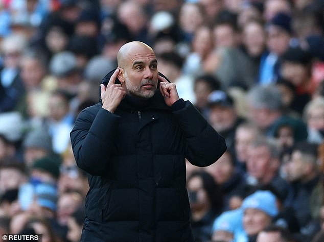 Pep Guardiola has previously criticized the lack of vocal support at the Etihad