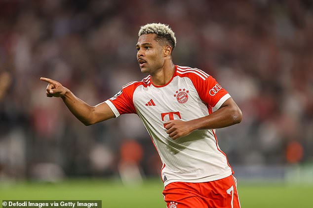 Serge Gnabry hardly appears today despite having been a very influential star in the past.