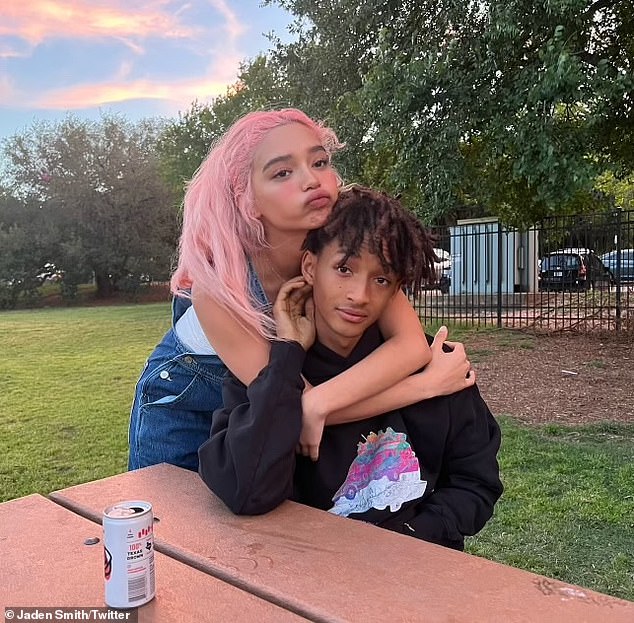 Although she usually keeps her relationship with Jaden a secret on social media, she has been seen several times with the famous rapper.