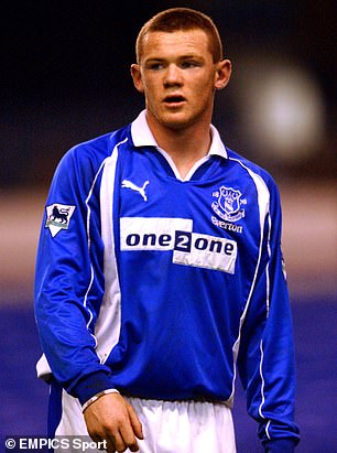 Rooney imagines himself playing in Everton's academy as a teenager