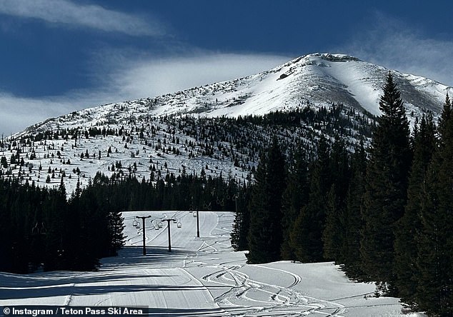 Under normal circumstances, Teton Pass (pictured last year) receives an annual snowfall of 300 inches, but the 2023-2024 season marked the lowest precipitation totals in the mountain's recorded history.