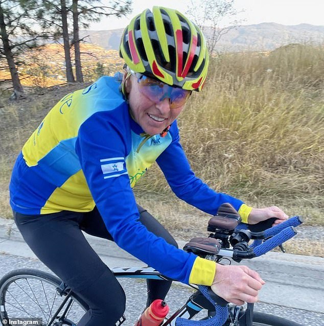 Leah Goldstein, 55, is a professional cyclist born in Vancouver, Canada, to Israeli parents and raised in Israel.