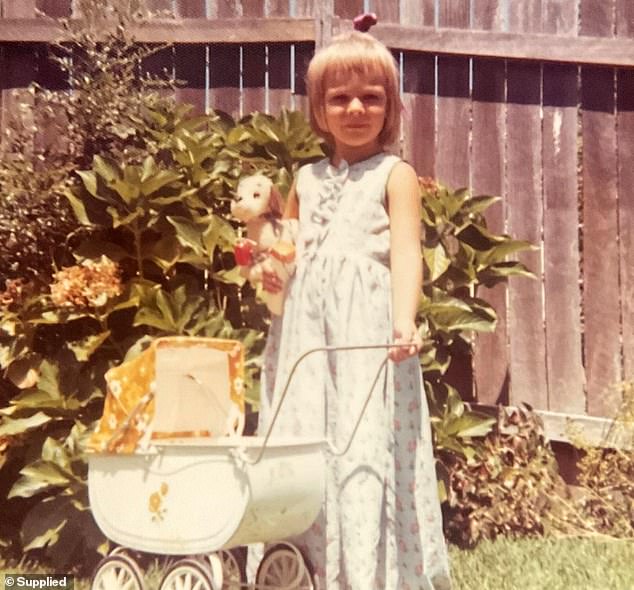 Tanya Plibersek's passion for fashion began as a child (pictured in her favorite dress)