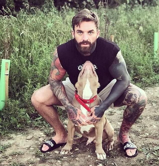 Geordie Shore star Aaron Chalmers and MMA fighter also drastically changed his appearance and covered his upper body in black ink.
