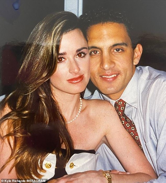 Kyle and Mauricio, seen here in 1998, have yet to file for divorce since they separated seven months ago.