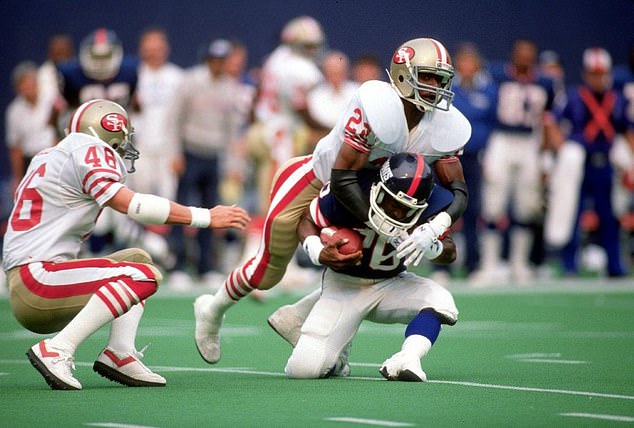 He was part of the 49ers team, along with Joe Montana, that won consecutive Super Bowls.