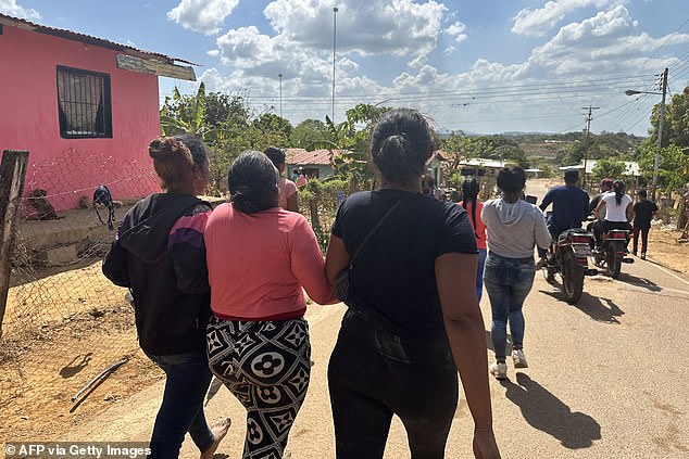 Relatives of the miners gathered in La Paragua, the community closest to the mine, to ask the government to send planes to the remote location to rescue the injured and recover the bodies.