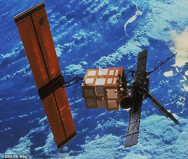 The European Space Agency (ESA) confirmed the re-entry of ERS-2 on Wednesday at 2:59 pm ET, which was first launched on April 21, 1995 to study our planet's land, oceans and polar caps. ; It was dismantled in 2011.