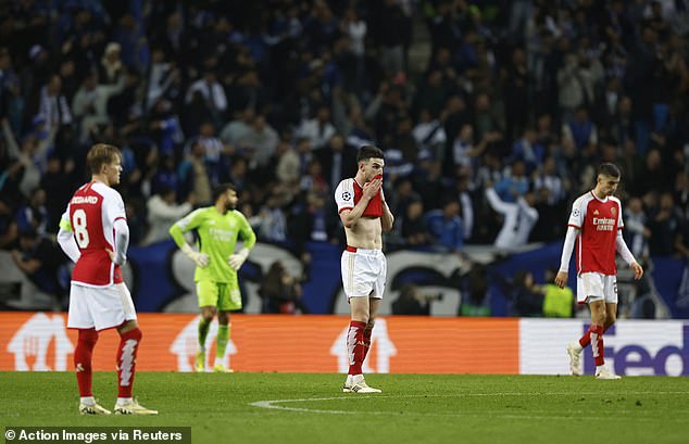 The Gunners regretted not taking advantage of set pieces as they appeared content with a goalless draw against the Emirates before conceding Porto's shock winning goal.