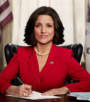 Fictional Vice President Selina Meyer from the HBO show VEEP