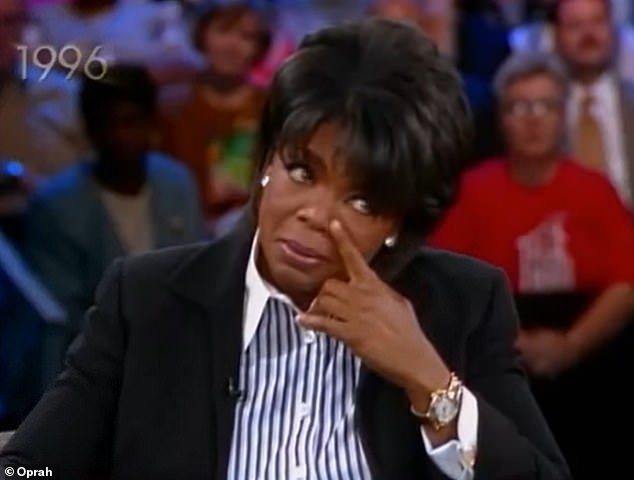 After learning of the girl's ordeal, Winfrey began crying during the interview.