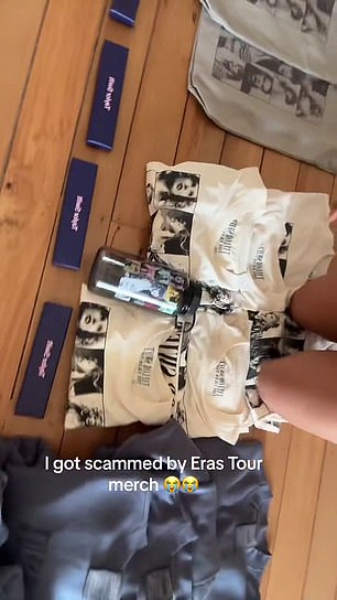 In a TikTok video, Swiftie revealed she had been “overcharged” after waiting for hours at the merchandise stand in Sydney on Wednesday.