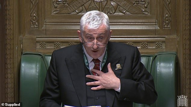 Was Speaker Sir Lindsay Hoyle, who yesterday caused such confusion at events in the House of Commons, suffering from jet lag?