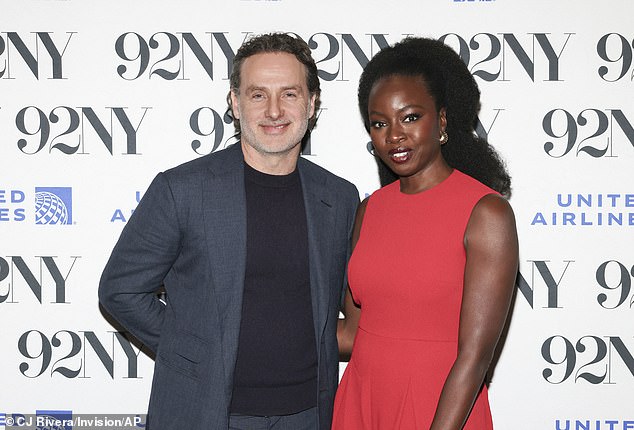 Andrew Lincoln and Danai attended the series' New York premiere on Tuesday at 92Y in Manhattan.