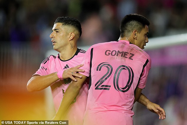 The Uruguayan veteran assisted Diego Gómez in the team's second goal of the night