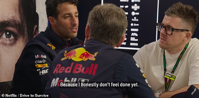 Ricciardo's career was at a crossroads at the start of the 2023 season