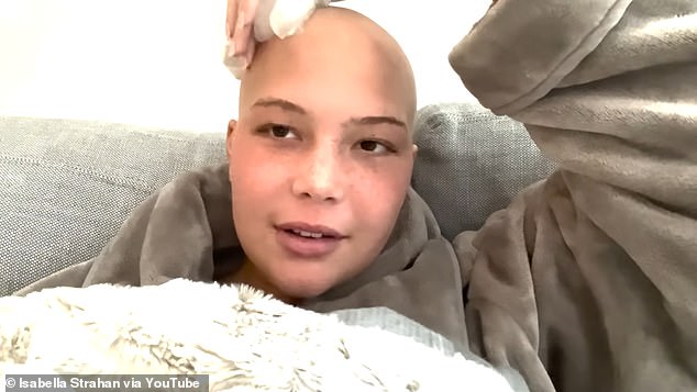 In a video shared last week, Isabella opened up about some of the terrible symptoms she had suffered as a result of her chemotherapy.
