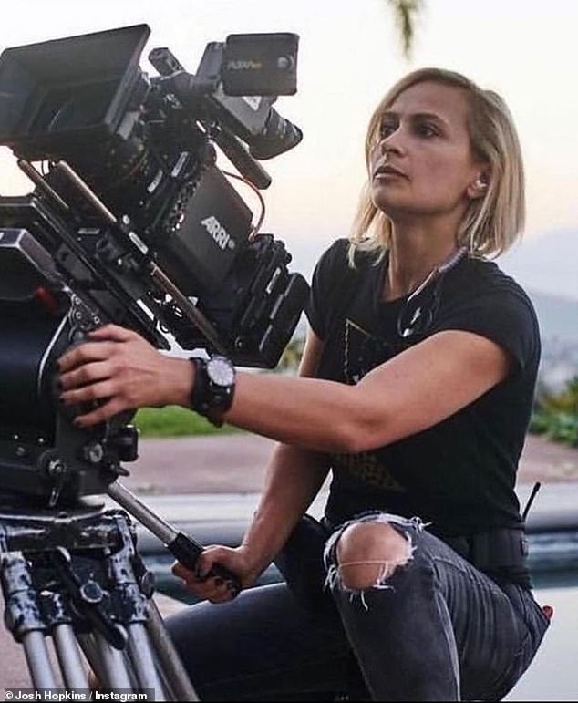 Baldwin, lead actor and co-producer of the western film 'Rust,' was pointing a gun at cinematographer Halyna Hutchins (pictured) during a rehearsal outside Santa Fe in October 2021 when the gun went off and killed her.