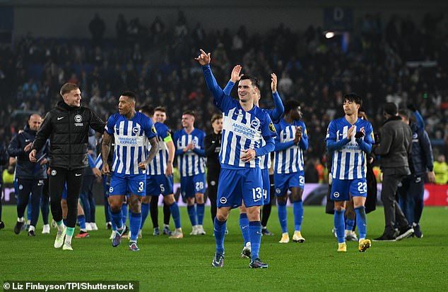 Brighton will be looking to make more club history by reaching the quarter-finals of a European competition for the first time.