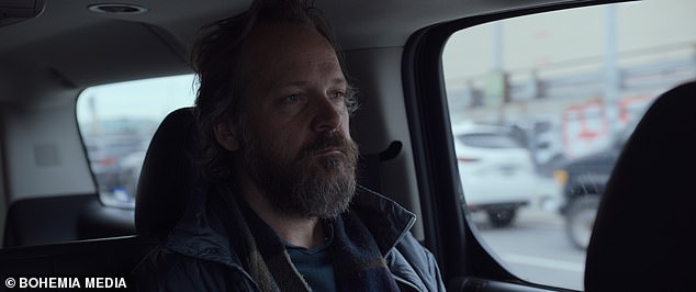 The effects of dementia are shown through a series of scenes that perplex Sarsgaard's character.