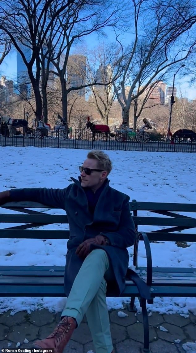 Ronan shares Missy, 23, with ex-wife Yvonne Connolly, as well as Love Island star Jack, 24, and Ali, 18, and was enjoying the snowy trip to New York this week.