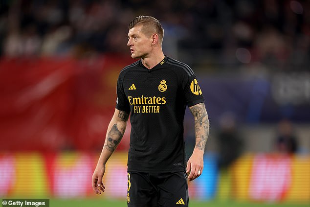 The 34-year-old remains a key player at Real Madrid, making 33 appearances this season.
