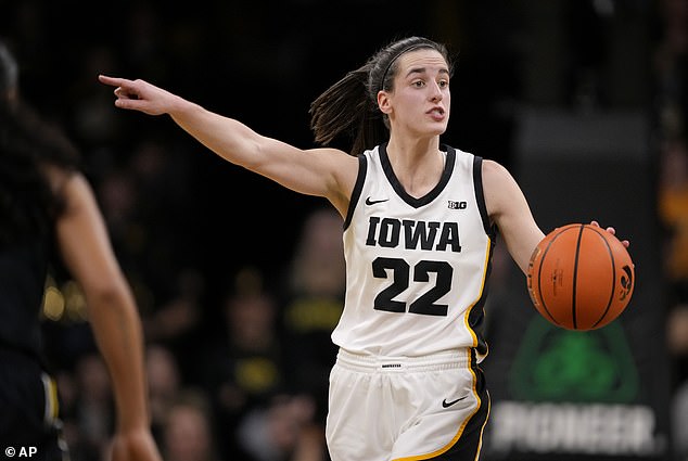 Fans sold out to see the No. 4 Iowa Hawkeyes and super scorer Caitlin Clark.