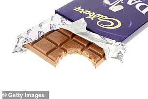 Chocolate block: Cadbury sweets including Dairy Milk bars are still sold in Russia