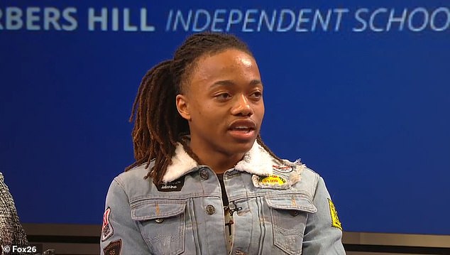 In 2020, another student at the same school, 18-year-old DeAndre Arnold, received an in-school suspension and was told he could no longer walk at his graduation because of his dreadlocks.