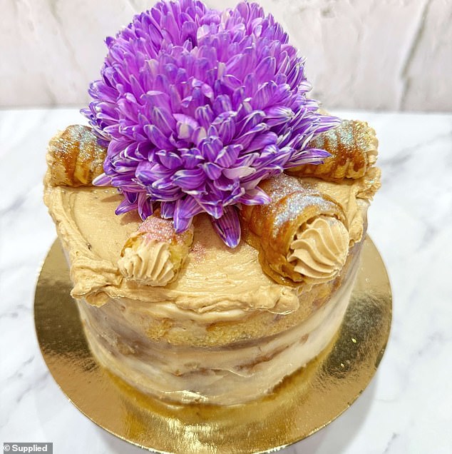 Founder and baker Gabriela Oporto, who has baked cakes for the likes of Ed Sheeran and Harry Styles, has revealed the intricate details behind the specially designed cake (pictured).