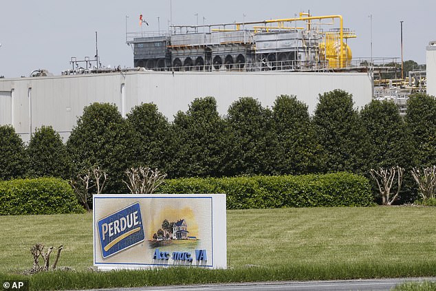 The Perdue Farms poultry processing plant in Accomac, Virginia, a well-known brand