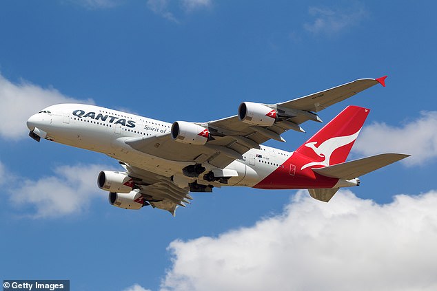 Qantas sent an Airbus A380, one of the biggest plans in its fleet, which is not normally used for domestic flights: 'The A380 will carry 485 passengers, the equivalent of almost three Boeing 737 flights which normally operate this route,' a statement from the airline read