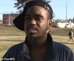 Marques Harris, who was shot in the jaw, told Fox4KC that Miller was trying to protect him from Mays.