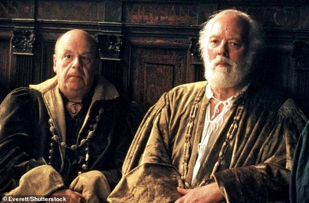 Savident (left) also appeared in the 1995 adaptation of Othello.