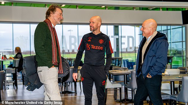 Ten Hag said he talks 'a lot' with Ratcliffe about football and the 'structures' of the club