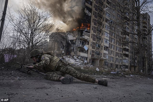 The city of Avdiivka fell to Moscow last week after months of bloody battles.