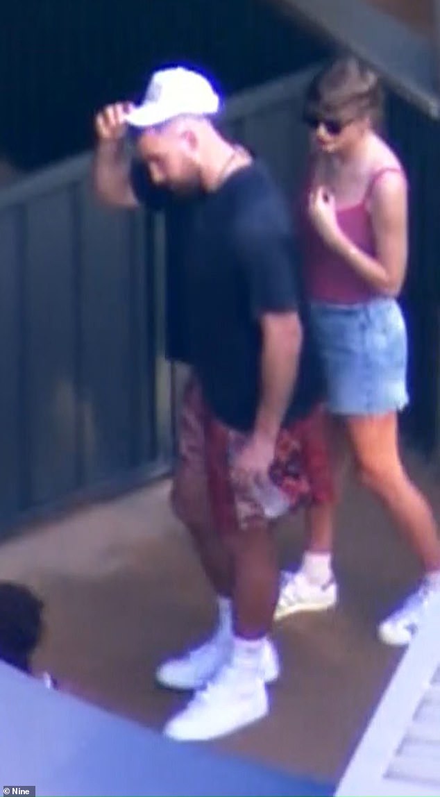 She was quickly reunited with the singer, as they were spotted together at Sydney Zoo hours later (spotted)
