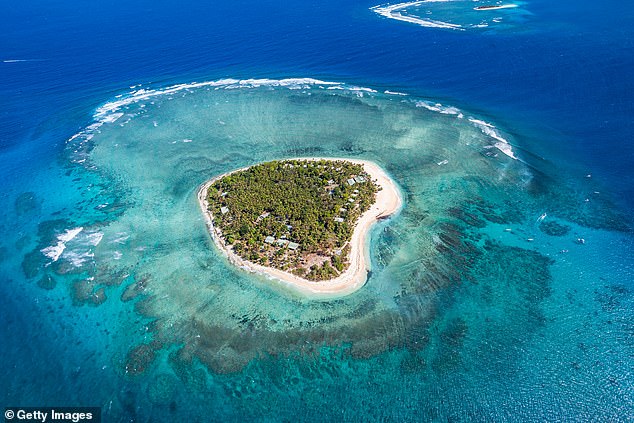 Both Brin and his Google co-founder Larry Page own islands in Fiji, with Page's being the remote and beautiful island of Tavarua (pictured).