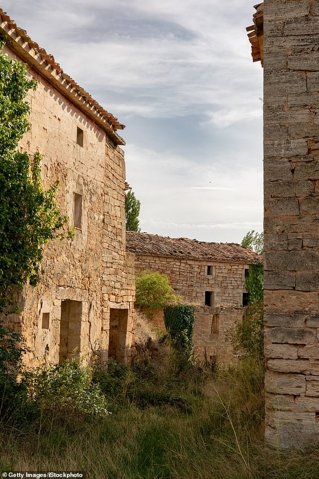 The couple bought the entire town from the Aldeas Abandonadas real estate agency, after negotiating the sale price down from 525,000 euros, a reduction of almost 40%.