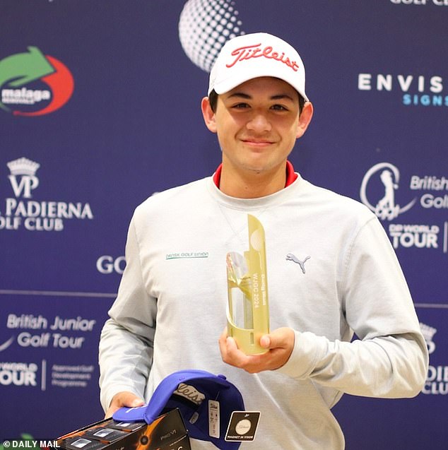 Danish player Christian Photin (pictured) beat his best teammate Noah Lundskaer to claim the victory.