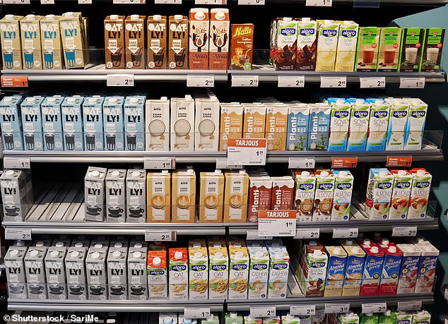 Many plant-based milks are supplemented with bone-boosting calcium, but about a third are not, the study showed.