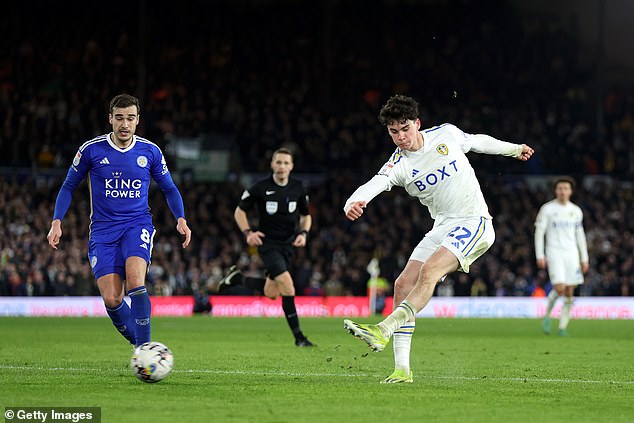 Gray, 17, showed impressive composure to score and Leeds managed to prevail.
