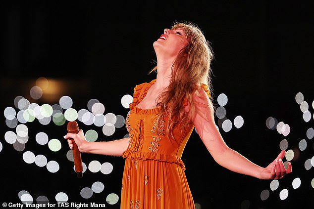 Even though Accor Stadium had to be temporarily evacuated due to storms, Taylor still put on a spectacular performance for her delighted fans.
