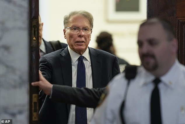 New York Attorney General Letitia James sued the NRA, LaPierre and three current or former executives in 2020, alleging they cost the organization tens of millions of dollars in questionable spending.