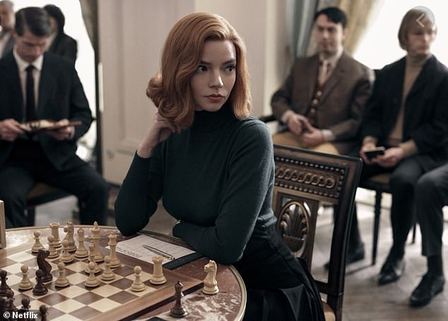 Taylor-Joy played chess player Beth Harmon in the Netflix series The Queen's Gambit